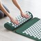 Sorbus Deluxe Acupressure Mat Pillow Combo Set - Relieves Your Stress of Lower Upper Back and Sciatic Pain (Green)